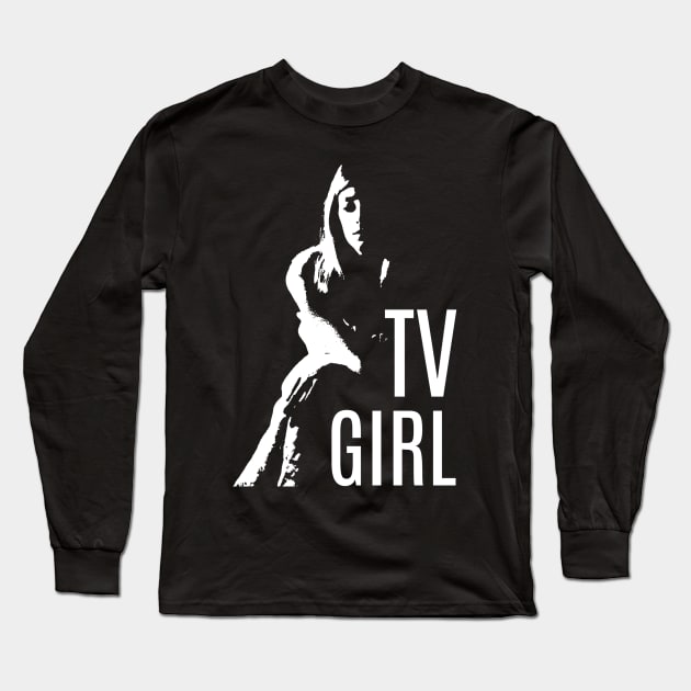 Tv-Girl Long Sleeve T-Shirt by harrison gilber